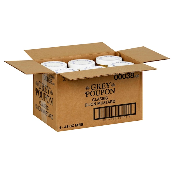 Grey Poupon Grey Poupon Classic Dijon Mustard 3lbs, PK6 - 10054400000389