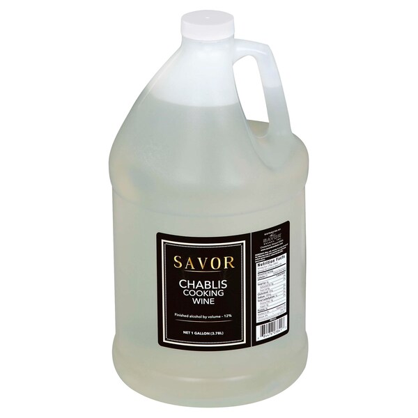 Savor Imports Savor Imports Chablis Cooking Wine 1 gal. Jug, PK4 - 586606