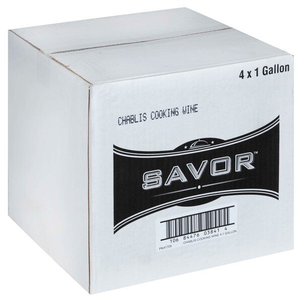 Savor Imports Savor Imports Chablis Cooking Wine 1 gal. Jug, PK4 - 586606