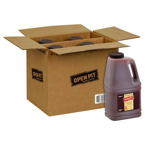 Open Pit Sauce Hickory Barbecue 1 gal., PK4 - 10043000806415