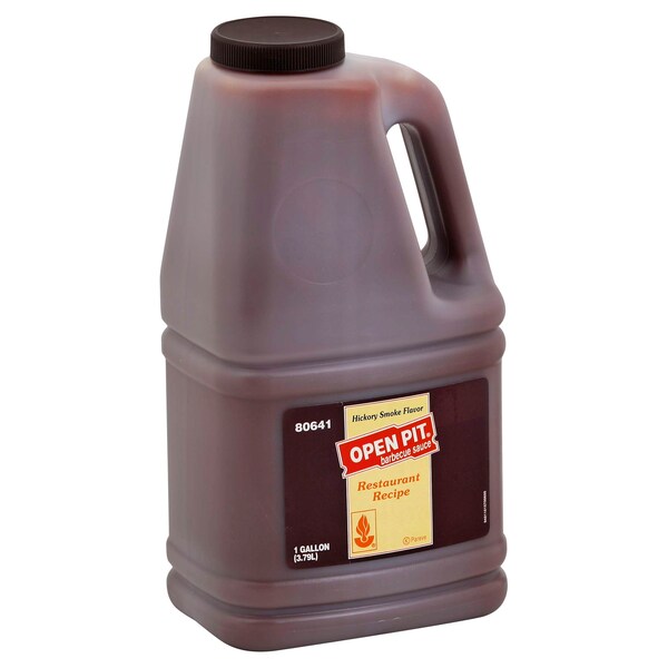 Open Pit Sauce Hickory Barbecue 1 gal., PK4 - 10043000806415