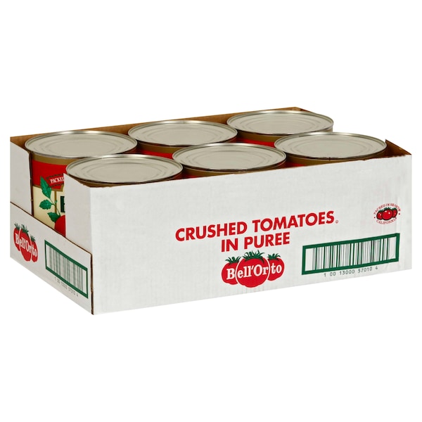 Bell Orto Tomato Grande Whole Puree 105 oz., PK6 - 10013000570104