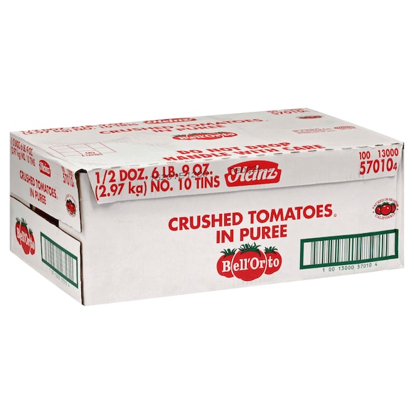 Bell Orto Tomato Grande Whole Puree 105 oz., PK6 - 10013000570104