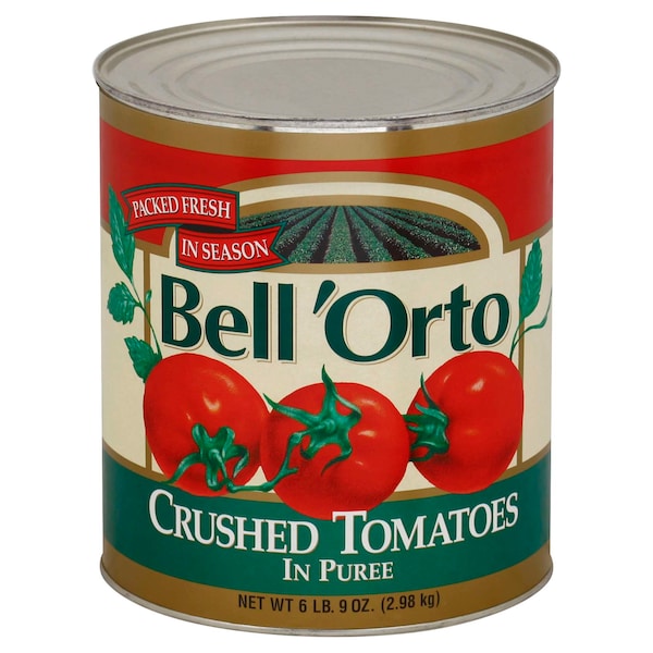 Bell Orto Tomato Grande Whole Puree 105 oz., PK6 - 10013000570104