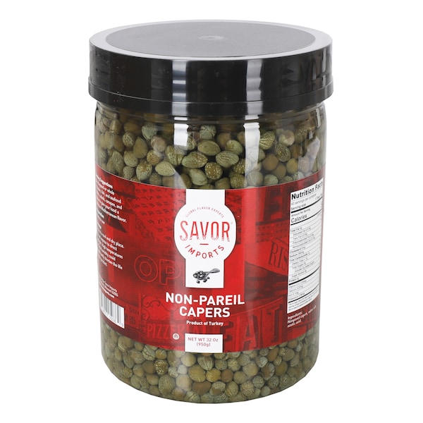 Savor Imports Imported Capers Non Pariels 32 oz., PK6 - 658933