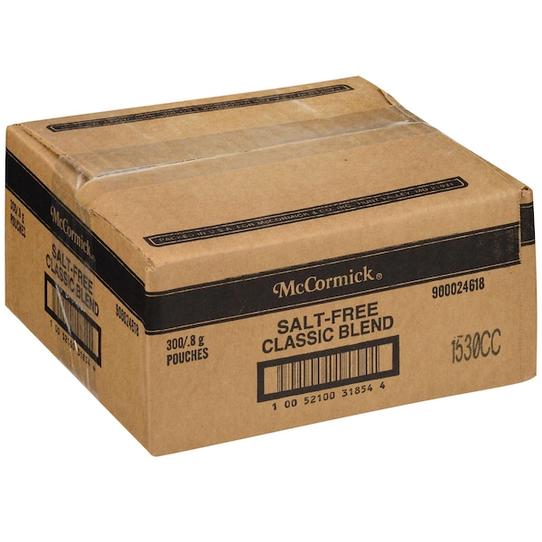 Mccormick McCormick Classic Blend Salt Free .88g Packet, PK300 - 900024618