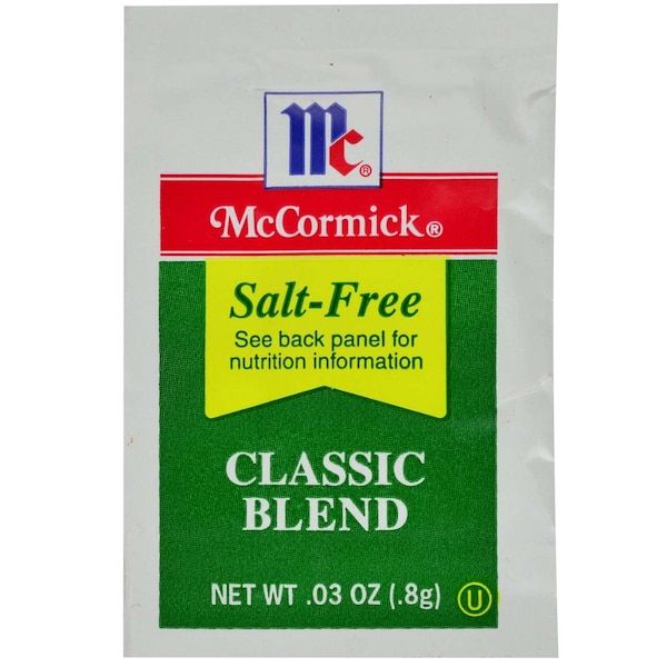 Mccormick McCormick Classic Blend Salt Free .88g Packet, PK300 - 900024618