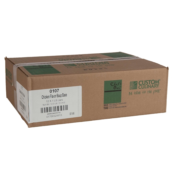 Chefs Own Chef's Own Chicken Flavored Granular Base 1lbs, PK12 - 01072ICFP