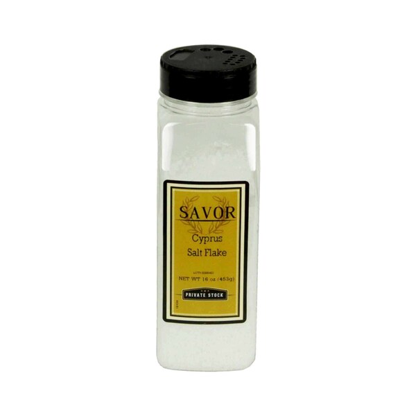 Savor Imports Sea Salt Flake Cyprus 1lbs, PK6 - 659138104847