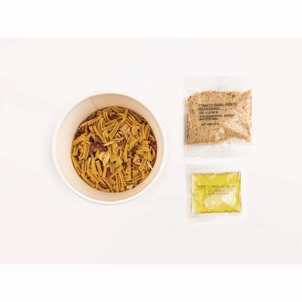 Zenb Instant Meals, Tomato Basil Pesto Pasta, 2.8 oz Bowl, PK12 - OFX02816