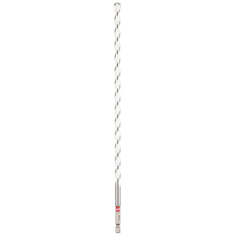 Broca de carburo para taladro de impacto SHOCKWAVE de 5/16 pulg. x 12 pulg. para materiales múltiples - 48-20-8889