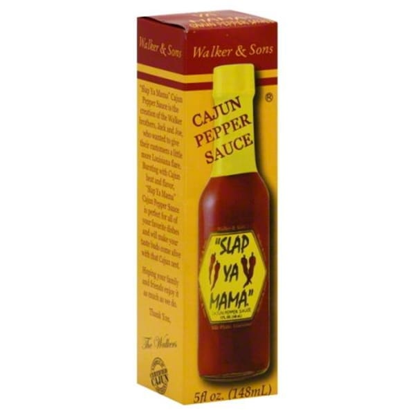 Walker & Sons SLAP YA MAMA SAUCE PEPPER CAJUN-5 OZ -Pack of 12 - 41768