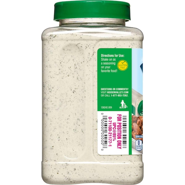 Hidden Valley Hidden Valley Original Ranch Seasoning 16 oz. Bottle, PK6 - 21177