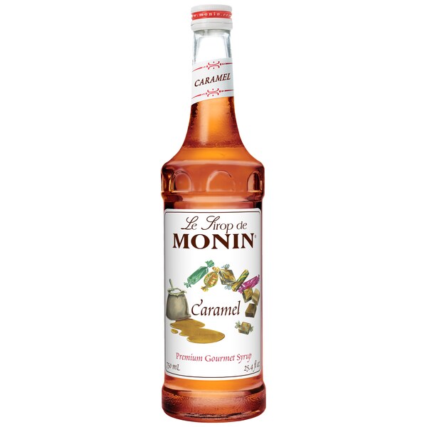 Monin Monin Premium Caramel Syrup 750mL, PK12 - M-AR009A