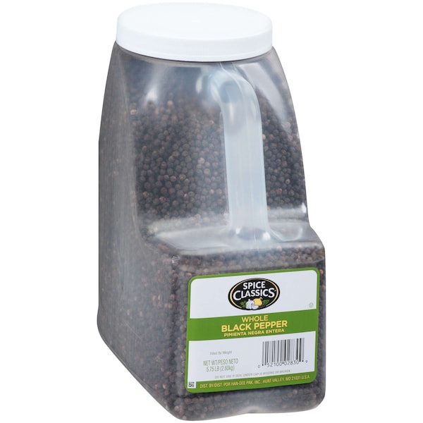 Spice Classics Spice Classics Whole Black Pepper 5.75lbs, PK3 - 901052905