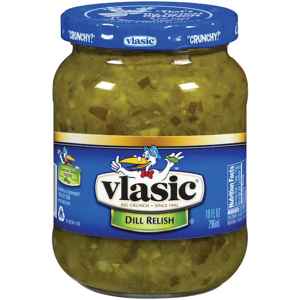 Vlasic Vlasic Dill Relish 10 fl. oz., PK12 - 5410001830