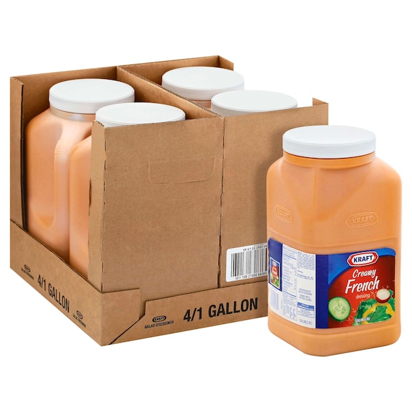 Kraft Kraft Creamy French Dressing 1 gal., PK4 - 10021000643698