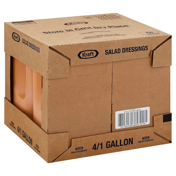 Kraft Kraft Creamy French Dressing 1 gal., PK4 - 10021000643698