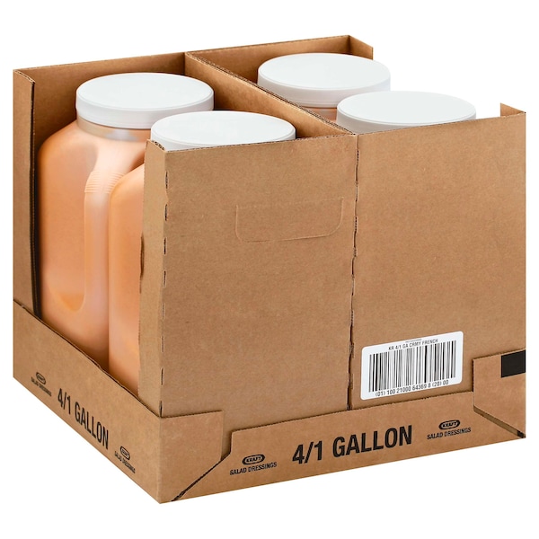 Kraft Kraft Creamy French Dressing 1 gal., PK4 - 10021000643698