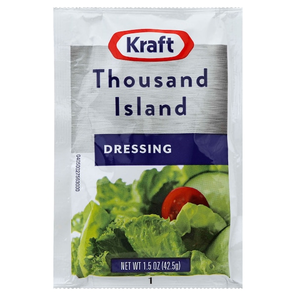 Kraft Kraft 1000 Island Dressing 1.5 oz. Packet, PK60 - 10021000671189