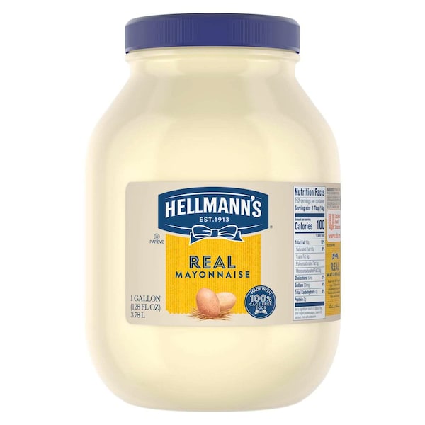 Hellmanns Hellmann's Real Mayonnaise 1 gal., PK4 - 4800126530