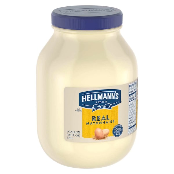 Hellmanns Hellmann's Real Mayonnaise 1 gal., PK4 - 4800126530