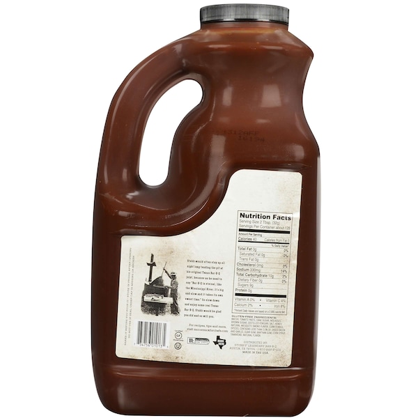 Stubbs Stubb's Smokey Mesquite BBQ Sauce 1 gal., PK4 - 901393762