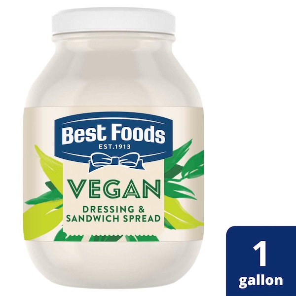 Best Foods Best Foods Spread Vegan Mayonnaise 1 gal., PK4 - 048001010734