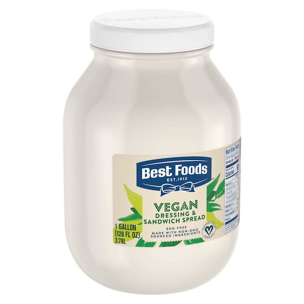 Best Foods Best Foods Spread Vegan Mayonnaise 1 gal., PK4 - 048001010734