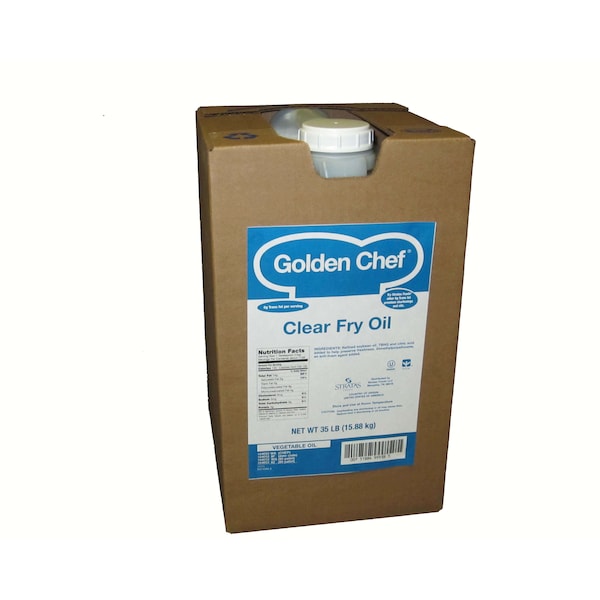 Golden Chef Golden Chef Clear Liquid Fry Shortening Soy Shape Oil 35lbs - 104052 WG