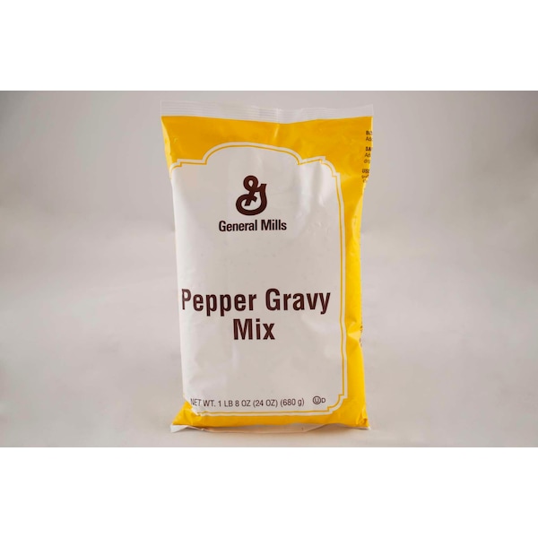General Mills General Mills Gravy Mix Pepper 1.5lbs, PK6 - 16000-11032