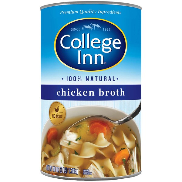 College Inn 48 oz. College Inn Chicken Broth, PK12 - 2001554