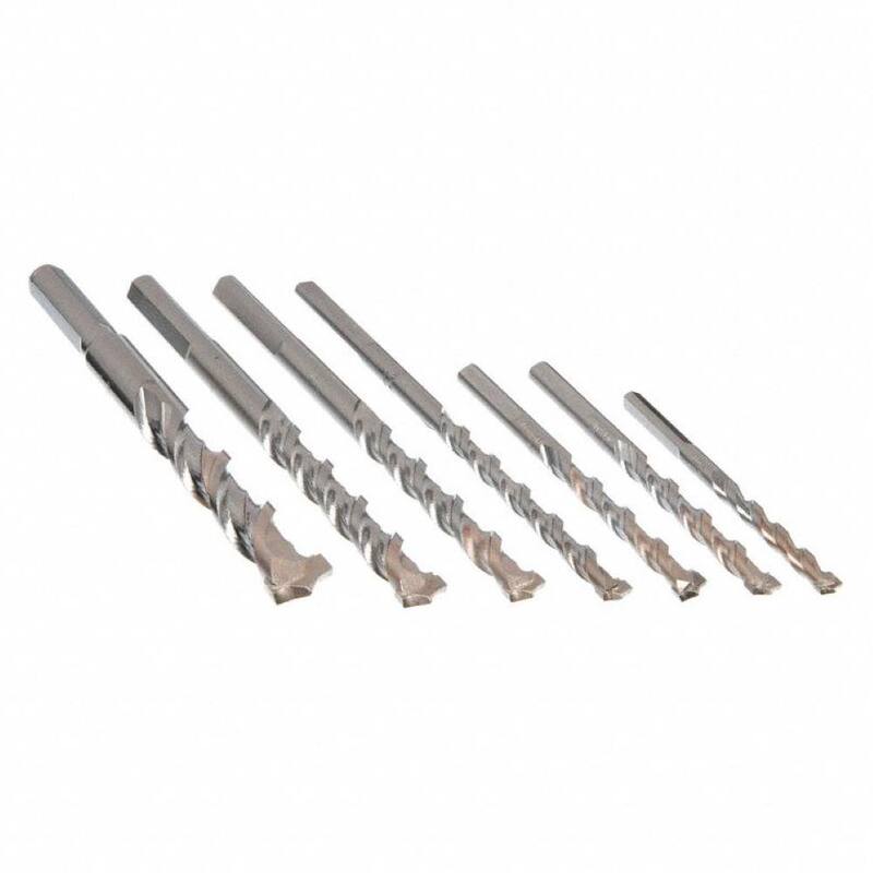 DEWALT Conjunto de Brocas de Martillo de Carburo (7 piezas) - DW5207