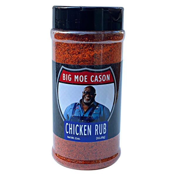 Moe Cason Barbecue Big Moe Cason Chicken BBQ Rub 11 oz - MOECHICKEN