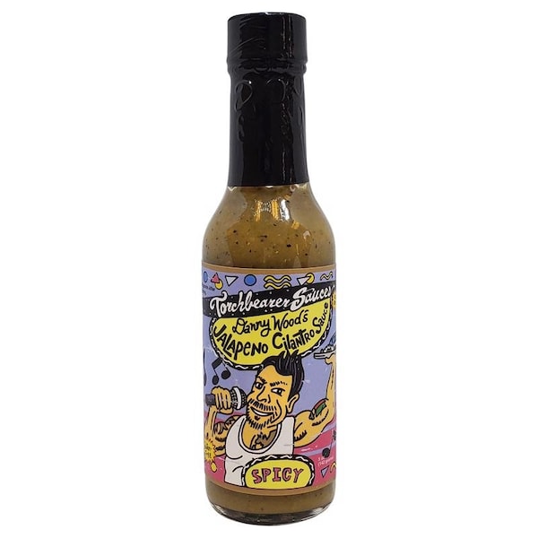 Torchbearer Sauces Torchbearer Sauces Danny Wood Jalapeno Cilantro Hot Sauce 5 oz - 62222