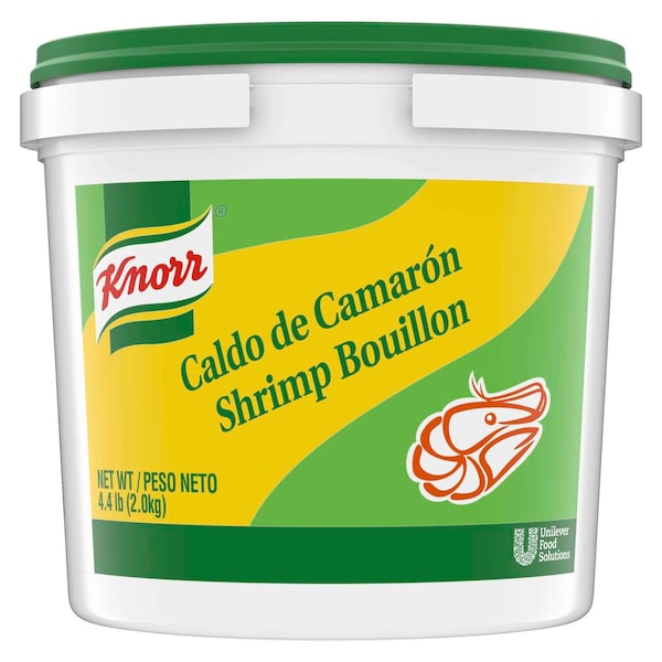 Knorr Knorr Caldo De Camaron Shrimp Base/Bouillon 4.4lbs Tub, PK4 - 84103853