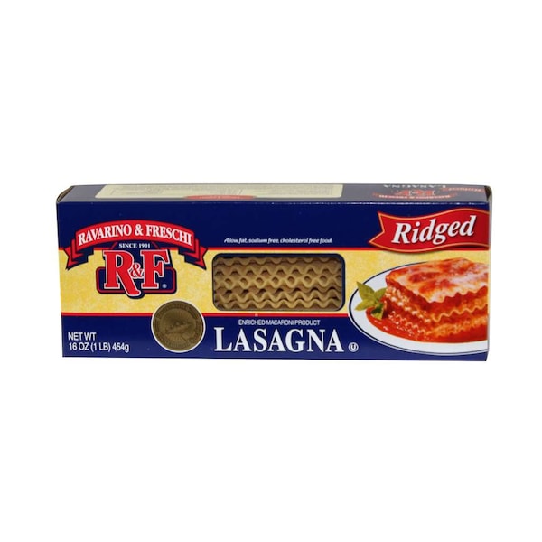 Ravarino & Freschi Ravarino & Freschi Ridged Lasagna Pasta 16 oz., PK12 - R42060Q0698