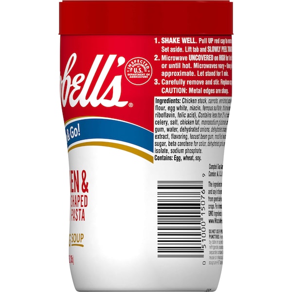 Campbells Campbell's On The Go Chicken And Stars Soup 10.75 oz., PK8 - 000015076