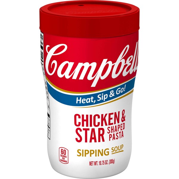 Campbells Campbell's On The Go Chicken And Stars Soup 10.75 oz., PK8 - 000015076