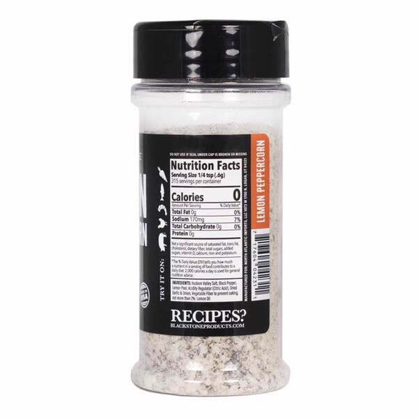Blackstone Blackstone Lemon Peppercorn BBQ Seasoning 6.7 oz - 4231