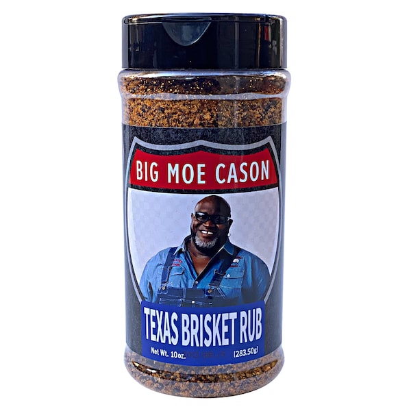 Moe Cason Barbecue Big Moe Cason Texas Brisket BBQ Rub 10 oz - MOBRISKET