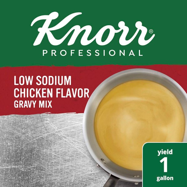 Knorr Knorr Chicken Low Sodium Gravy Mix 1lbs, PK6 - 84129467