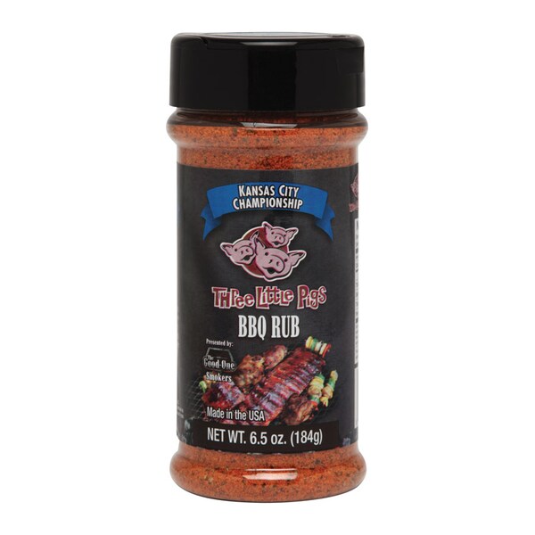 Three Little Pigs Three Little Pigs Kansas City Championship BBQ Rub 6.5 oz - OW85170
