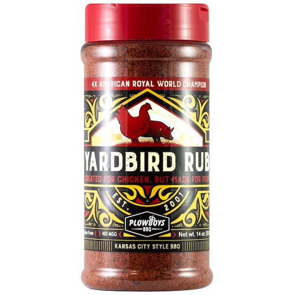 Plowboys Plowboys BBQ Yardbird BBQ Rub 7 oz - PF02007-6