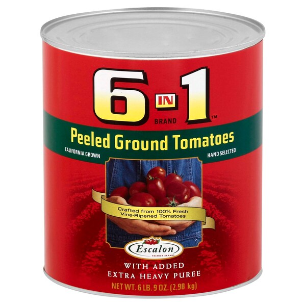 Heinz Heinz All Purpose Peeled Ground Tomato 102 oz. Can, PK6 - 10078485306150