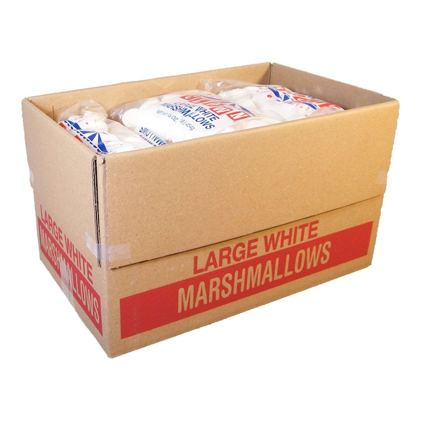 Clown Clown Large White Marshmallows No Artificial Flavors 1lbs Bag, PK12 - 97020