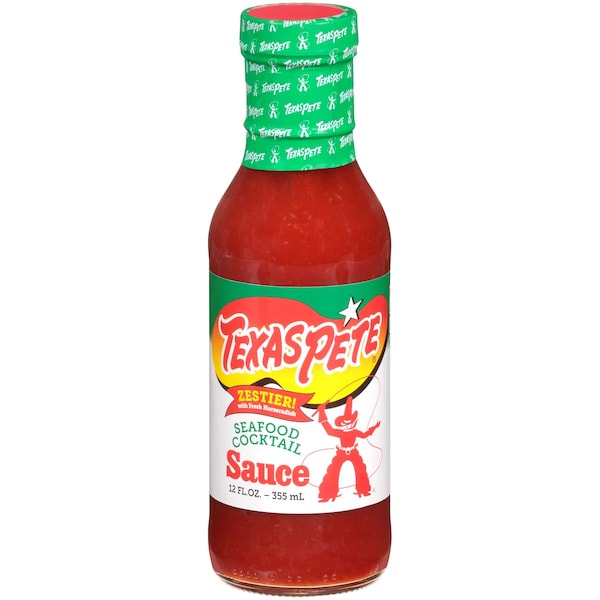 Texas Pete Texas Pete Seafood Cocktail Sauce 12 oz. Bottles, PK12 - 1.00005
