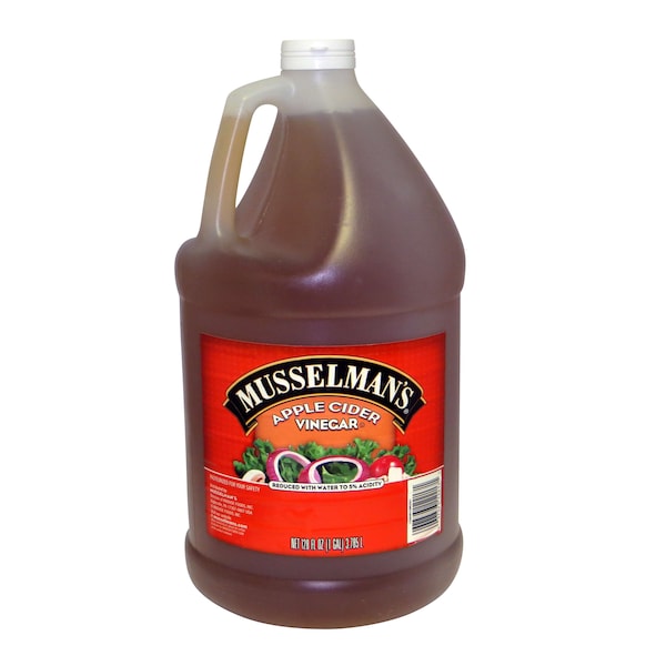 Musselmans Musselman's Non-GMO Pure Apple Cider Vinegar 128 fl. oz., PK4 - FCVIR8010MUS01