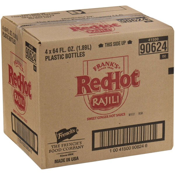 Franks Redhot Frank's Redhot Rajili Sweet Asian Ginger Sauce .5 gal. Jug, PK4 - 90624