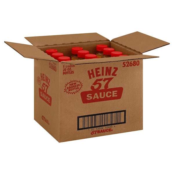 Heinz Heinz 57 Squeeze Sauce 20 oz. Bottle, PK12 - 10013000526804